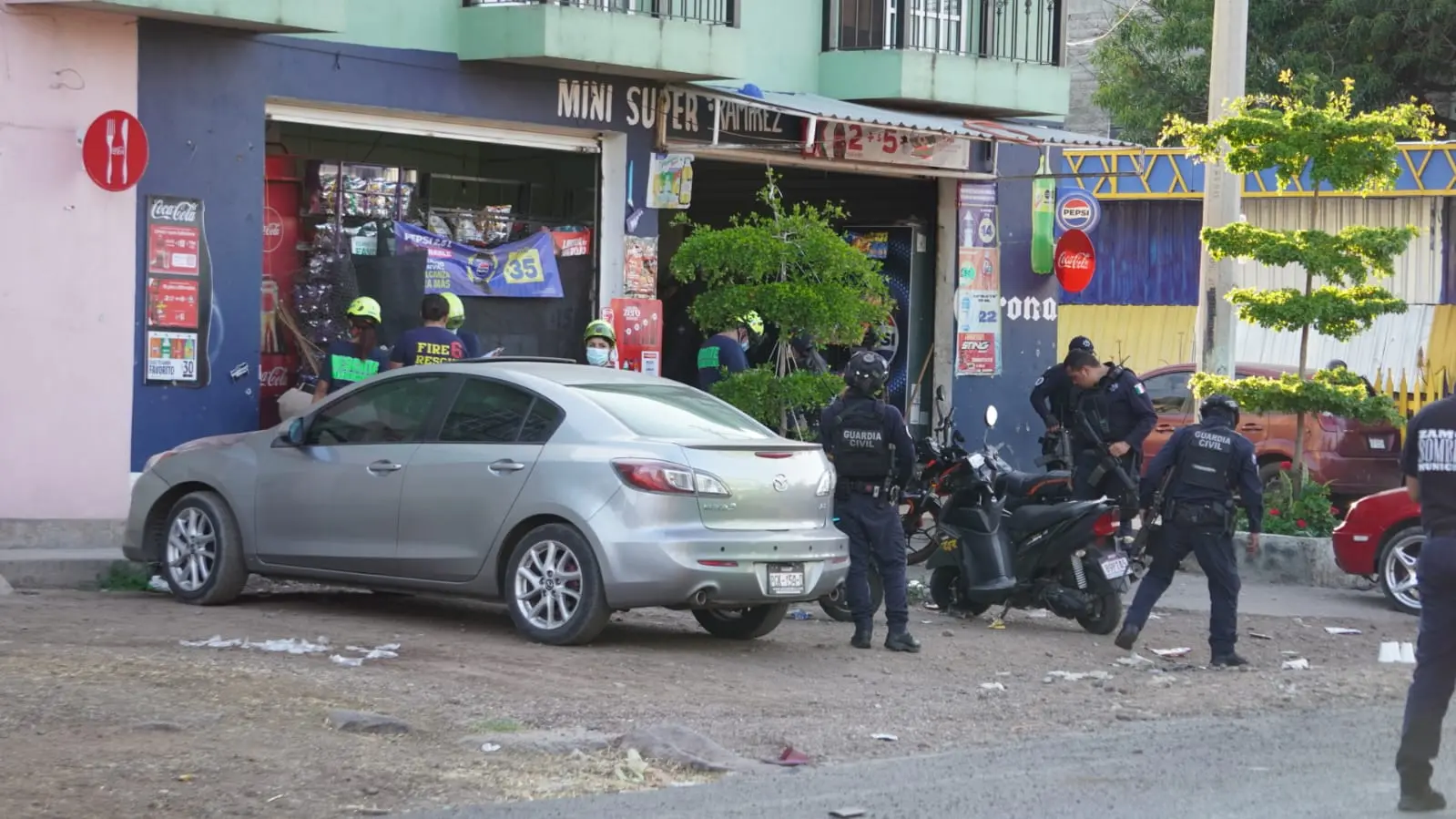 Ataque armado en tienda de Jacona deja cuatro asesinados y un herido