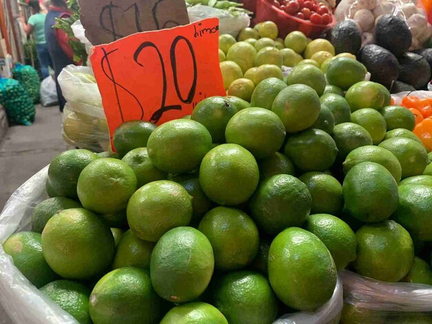 Aumenta 5 pesos el kilo de limón en una semana