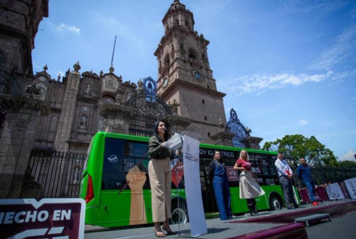 Autobús eléctrico 100 % mexicano inició pruebas hoy en Morelia: ITransporte