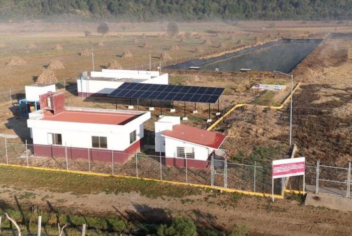 Autogobierno de Sevina estrena planta de tratamiento sustentable con energía solar: Ceac