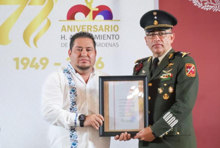 Autoridades Conmemoran 77º Aniversario de la Instalación del Primer Ayuntamiento de Lázaro Cárdenas