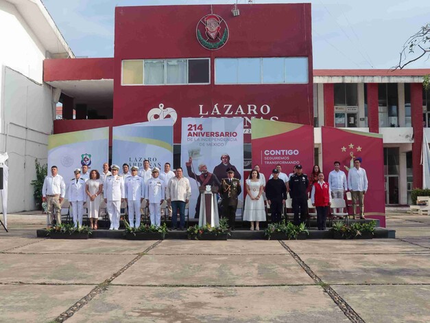 Autoridades Encabezan Ceremonia por el CCXIV Aniversario del Inicio de la Independencia de México