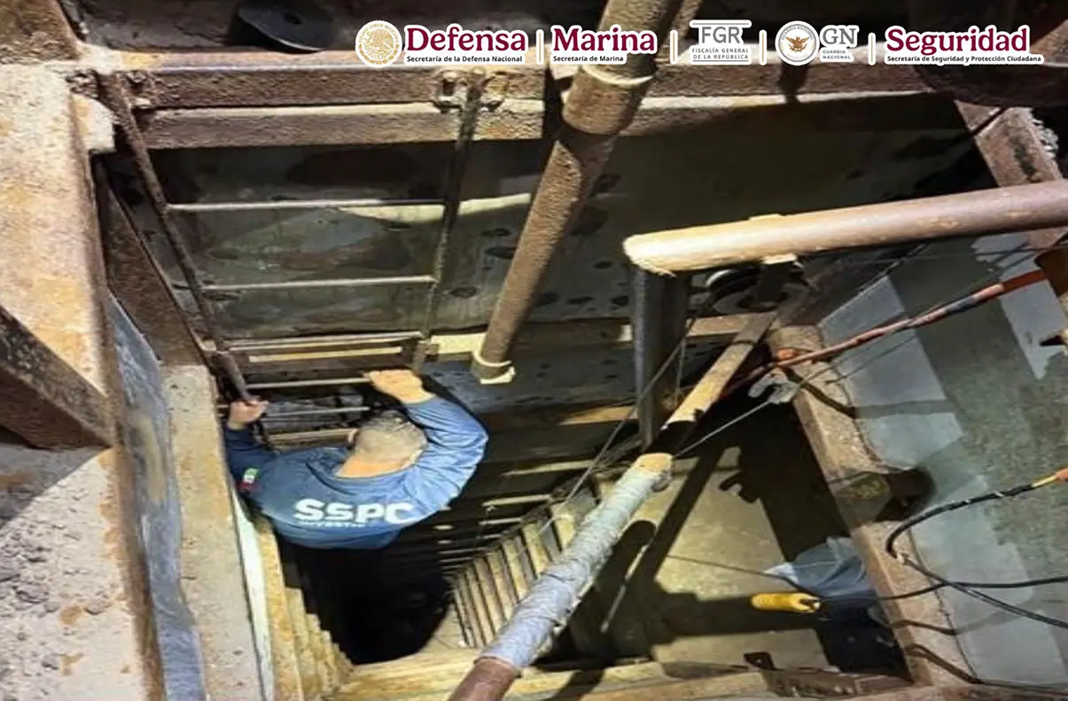Autoridades mexicanas localizan paso clandestino entre Tijuana y San Diego