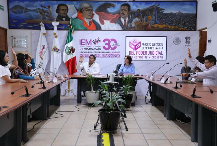 Avanza el cómputo de la elección del Poder Judicial de Michoacán: se reporta un 80.51% de avance en Magistraturas de Disciplina Judicial