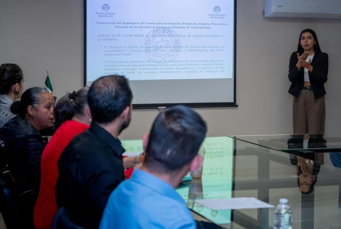 Avanza el Poder Judicial de Michoacán en la construcción de una justicia más accesible e incluyente