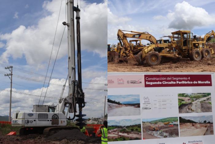 Avanza el Segmento 4 del Segundo Anillo Periférico de Morelia