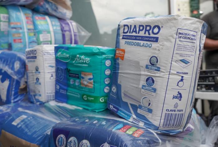 Avanza entrega de pañales de Jalo por las Mamás; en agosto llega a Morelia