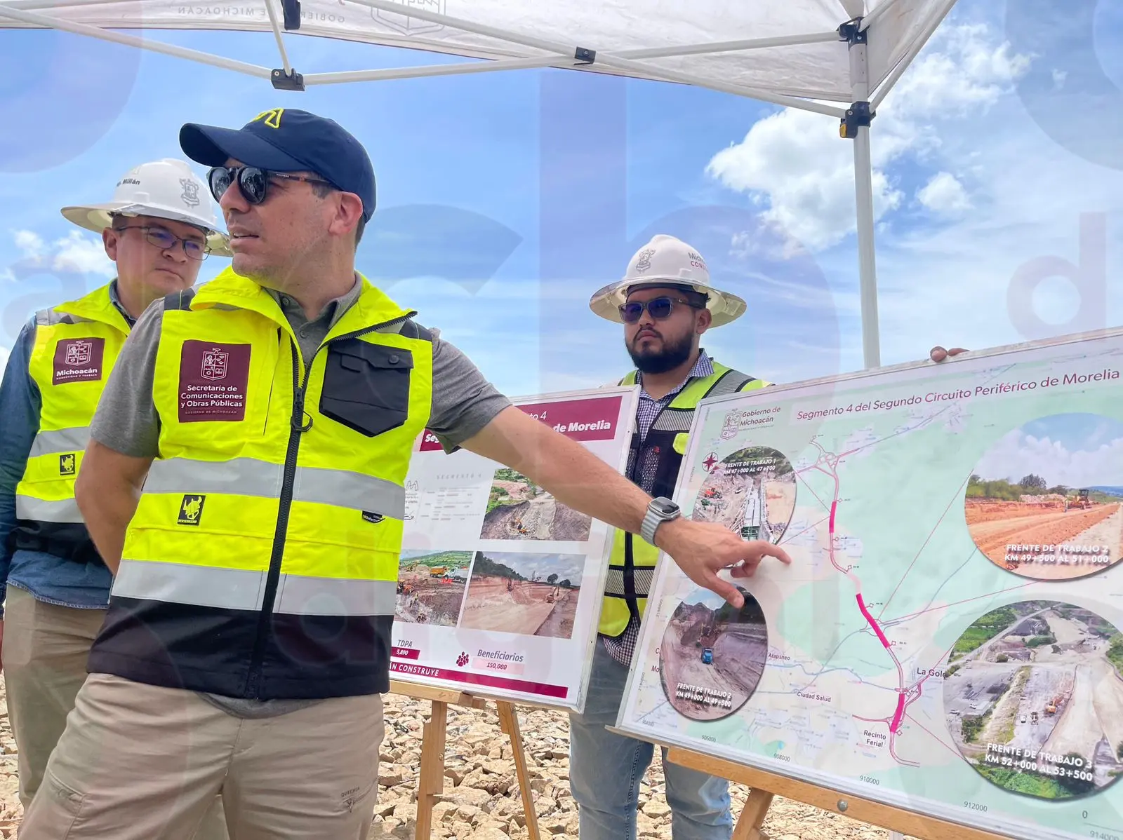 Avanza la construcción del segmento 4 y 5 del segundo anillo periférico de Morelia