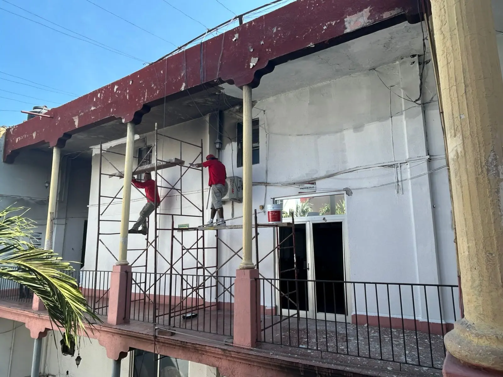 Avanza la recuperación del Ayuntamiento de Apatzingán 