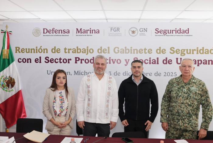 Avanza Plan Uruapan para regresar la confianza a la ciudadanía