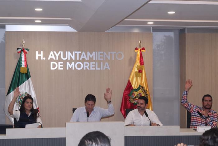 Ayuntamiento de Morelia aprueba ampliación de presupuestos de ingresos y egresos