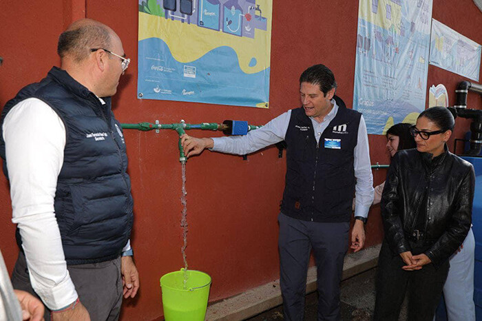 Ayuntamiento de Morelia inicia el programa Escuelas con Agua para captación pluvial