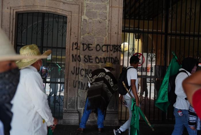 Ayuntamiento de Morelia notificará nuevamente a FNLS sobre retiro de plantón