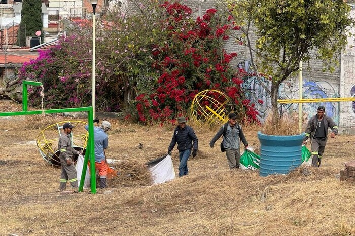 Ayuntamiento de Morelia realiza Jornada de Limpieza en Real Punhuato