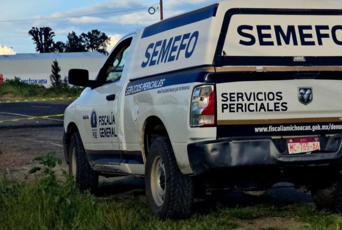 Baleado sobre carretera Maravatío-Queréndaro pierde la vida