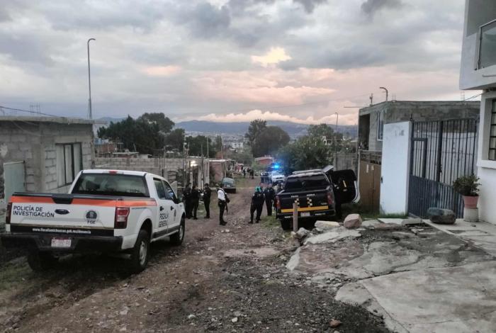 Balean a 5 personas en domicilio de la Leandro Valle, Morelia