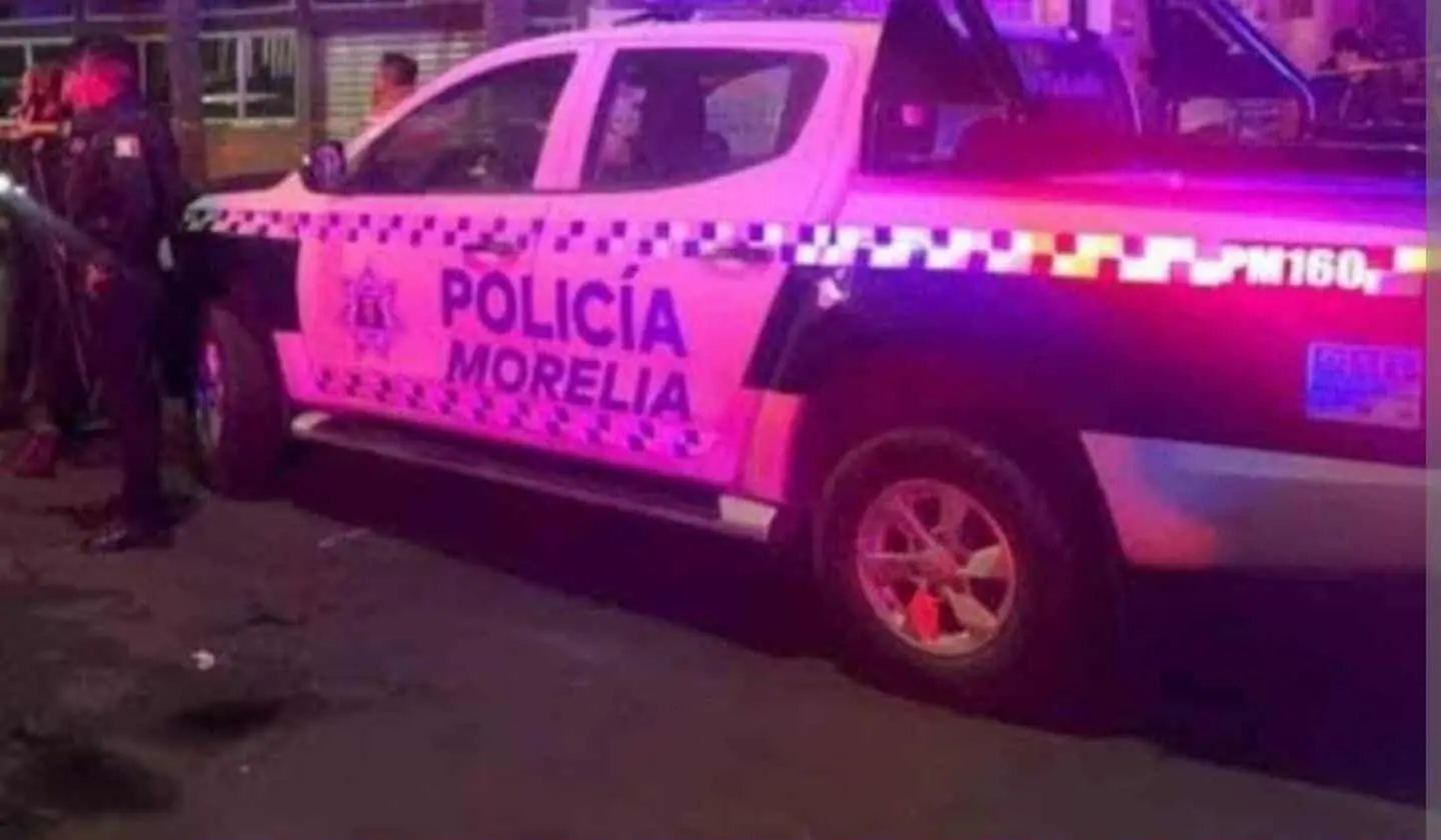 Balean a persona en Morelia