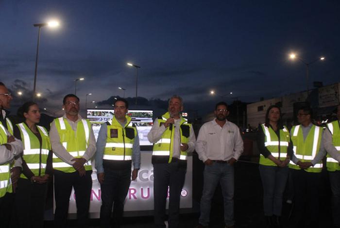 Bedolla abre circulación del puente sur del Paso Eréndira, en salida a Charo