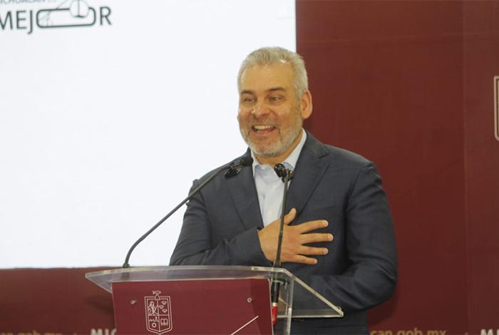 Bedolla: Michoacán, con el promedio más bajo en homicidios dolosos en los últimos 12 años