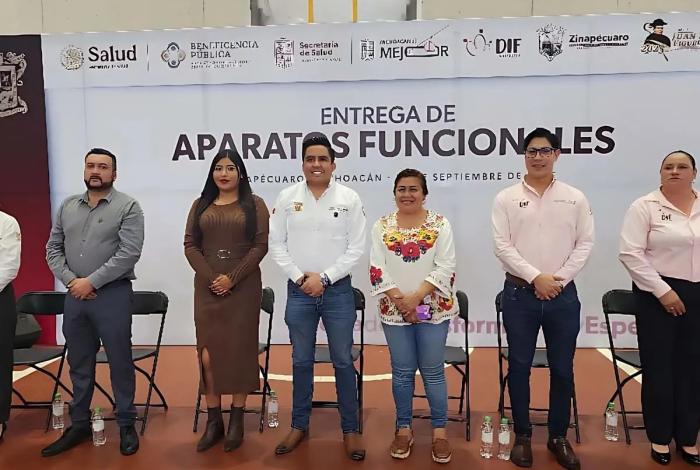 Belinda Iturbide cumple con la gente, gestiona apoyos funcionales y de movilidad para Zinapécuaro