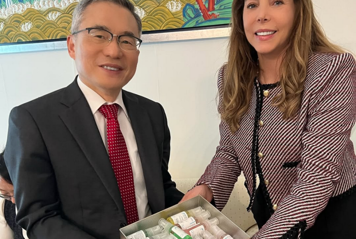 Belinda Schüll impacta a Corea del Sur con su marca de belleza