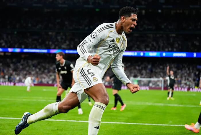 Bellingham da triunfo al Real Madrid ante la Juventus en Champions League