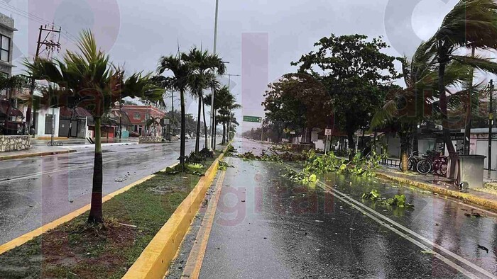 “Beryl” tocó tierra a las 5 de la mañana; no se reportan personas lesionadas y fallecidas: PC Nacional