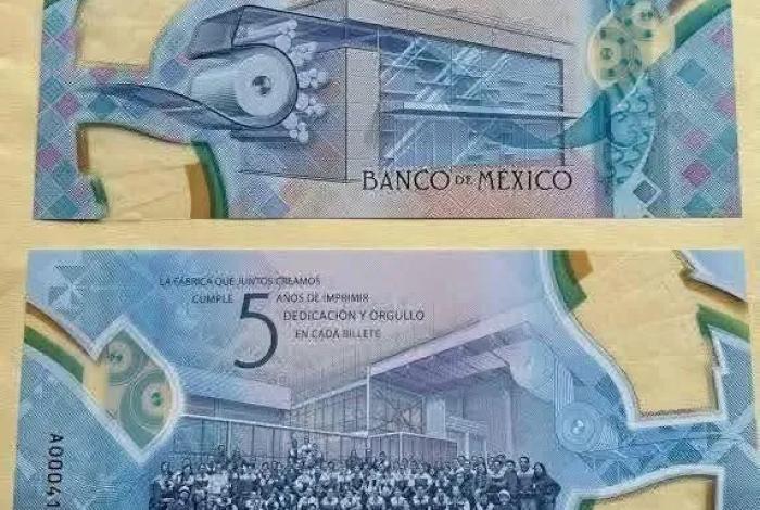 Billete de 5 pesos genera controversia en redes