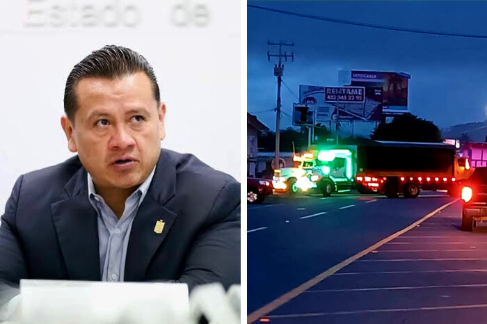 Bloqueos en Uruapan, con tintes de vínculos delincuenciales: Torres Piña