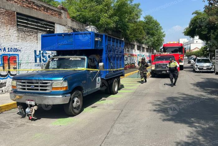 Bomberos atienden fuga de gas en la Industrial, en Morelia