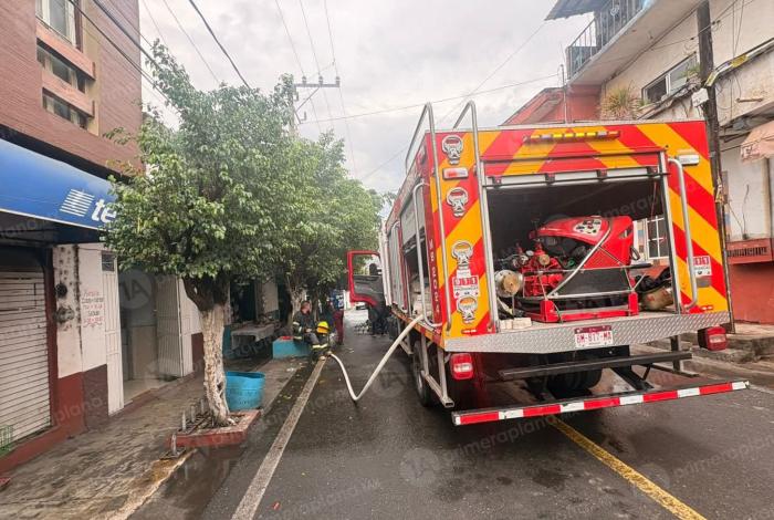 Bomberos sofocan incendio en domicilio de Tacámbaro