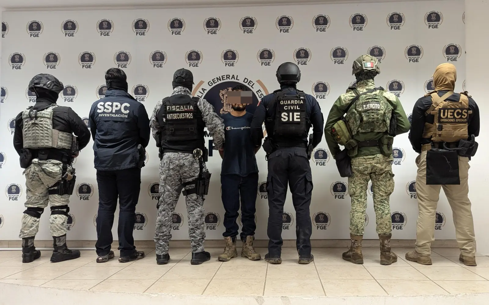 Cae jefe de plaza en Paracho durante cateo y operación de captura