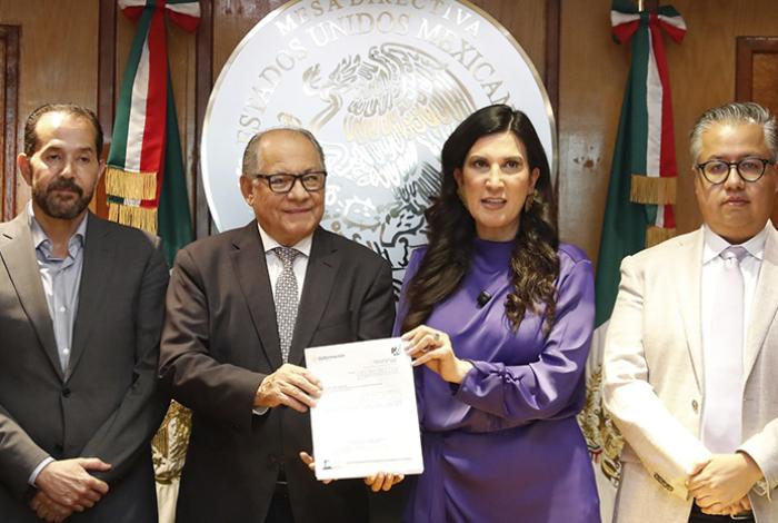 Cámara de Diputados recibe iniciativa de reforma electoral de la presidenta Sheinbaum