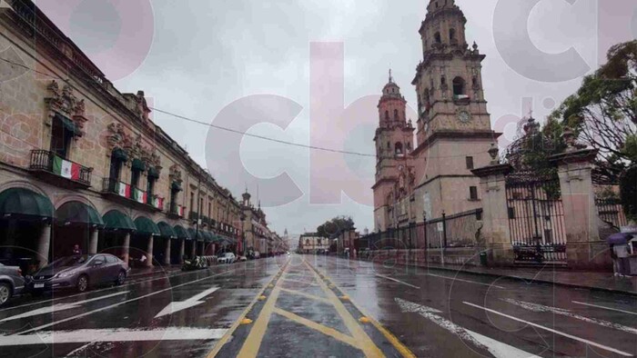 Canal de baja presión generará lluvias puntuales fuertes en Michoacán