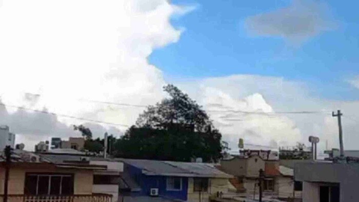 Captan supuesto ovni en cielo de Tampico