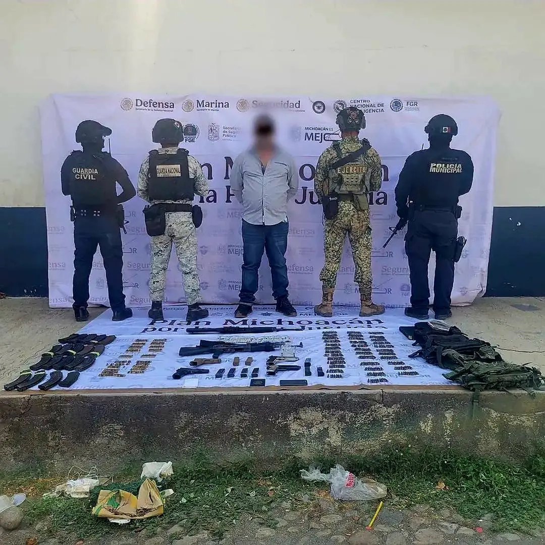 Capturan a hermano del “Abuelo” en Tepalcatepec