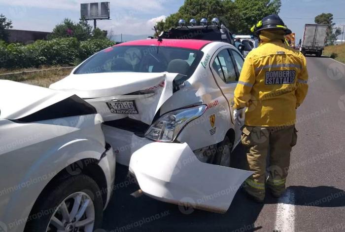 Carambola en salida a Pátzcuaro deja tres lesi0nados