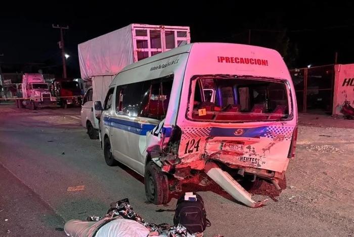 Carambola vehicular en Lázaro Cárdenas deja un muerto y 2 lesionados