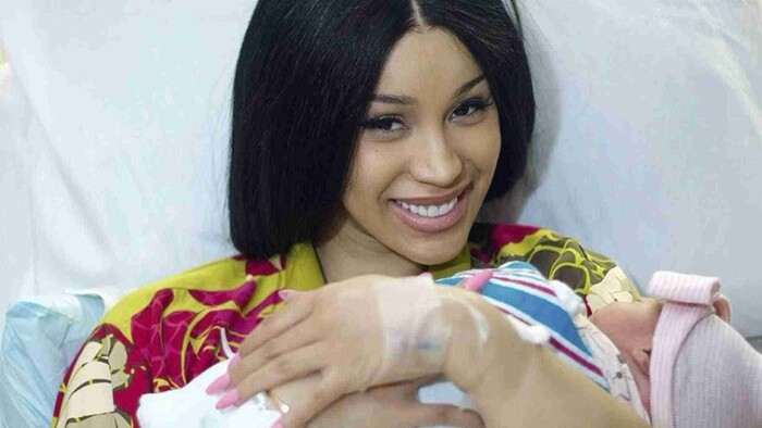 Cardi B anuncia el nacimiento de su tercer bebé