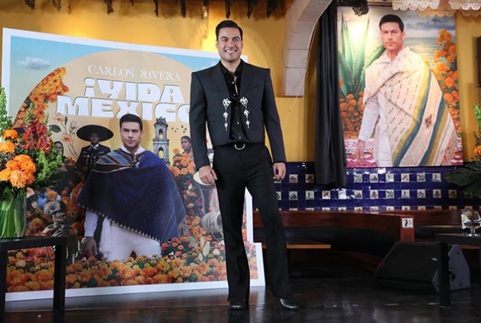 Carlos Rivera quiere mostrar “la parte hermosa” del país con su disco ‘Vida México’