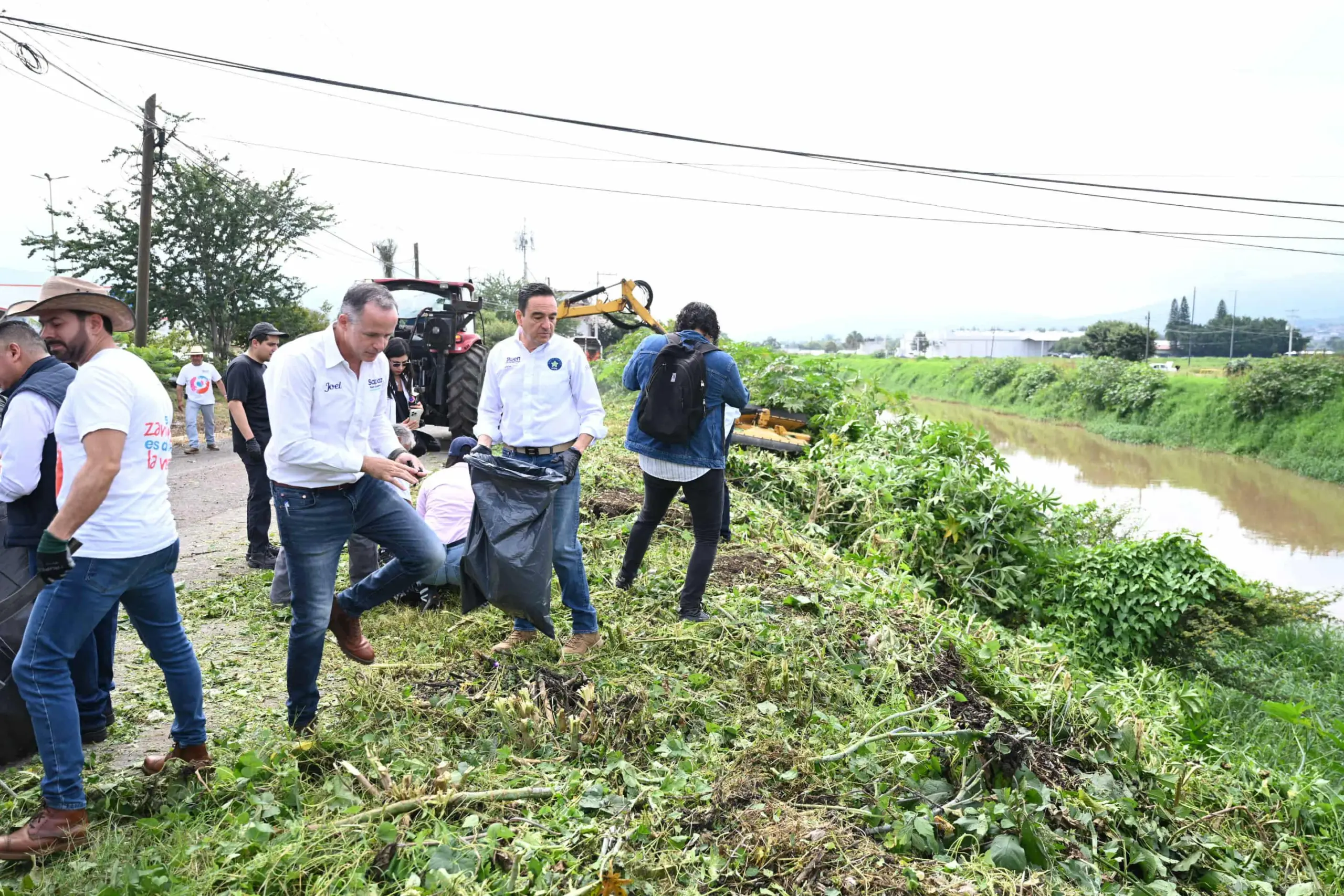 Carlos Soto encabezo la estrategia “Adopta un Río” con acciones de limpieza en el Río Duero