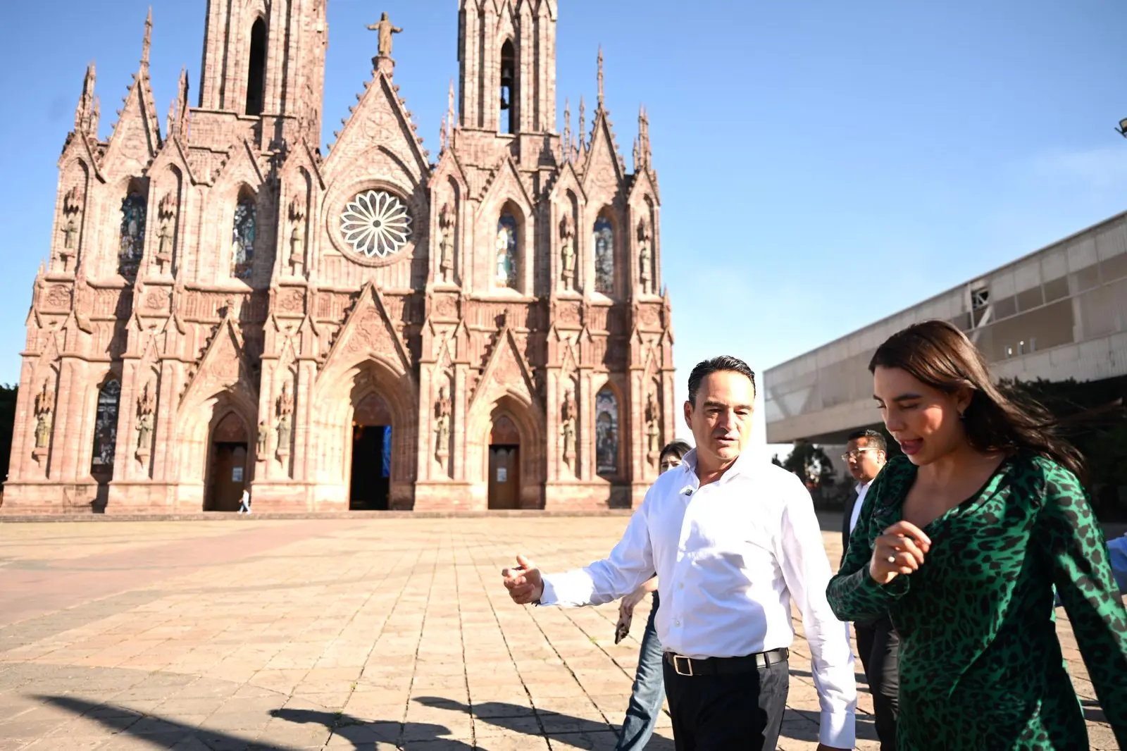 Carlos Soto recibió en Zamora a la Secretaria de Turismo federal Josefina Rodriguez