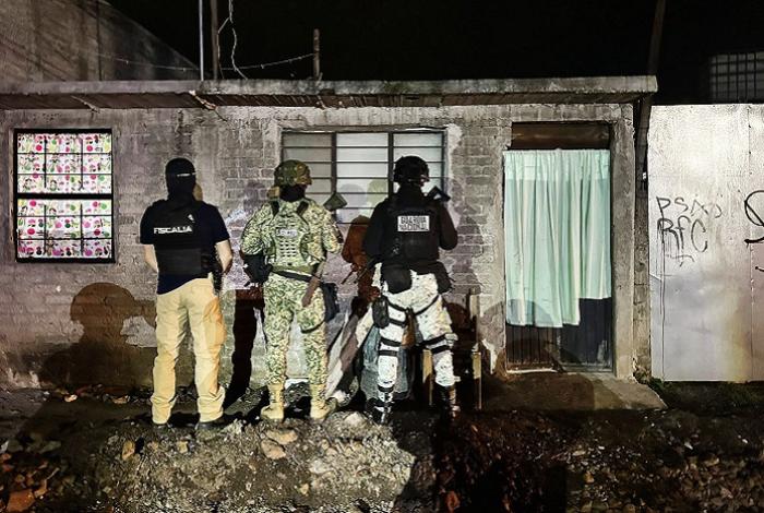 Catean un inmueble en Ciudad Jardín y asegura sustancias; hay una persona detenida