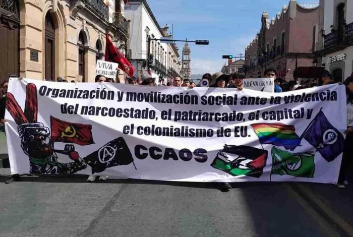 CCAOS marcha en Morelia contra la violencia; advierten manipulación política del descontento social