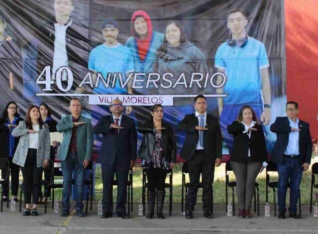 Celebra Julio César Conejo Alejos 40 años de excelencia educativa y compromiso con la comunidad del COBAEM Villa Morelos