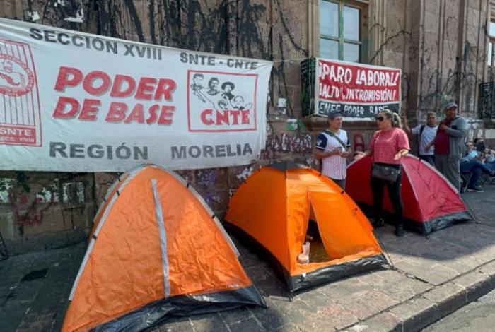 Centro Histórico, sin daños tras tianguis plantón