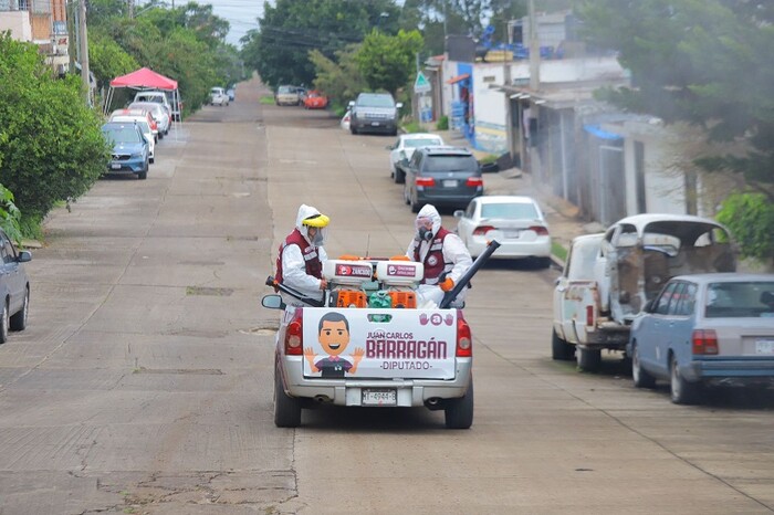 Échale una Mano contra el Dengue suma 70 colonias atendidas: Barragán