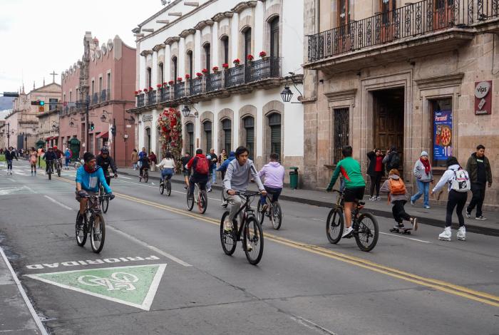Ciclovía recreativa dominical, activa a pesar de adeudos