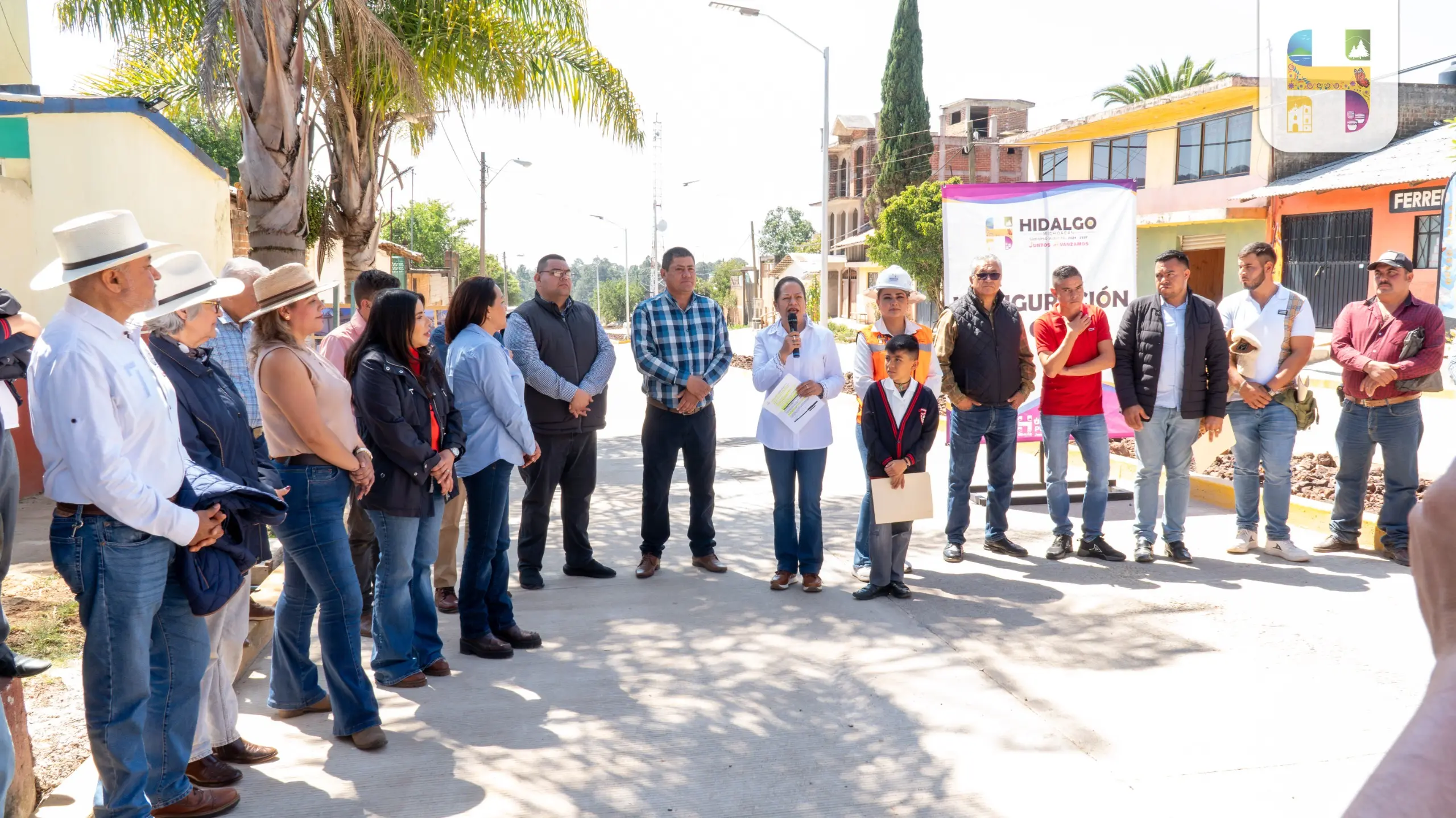 Ciudad Hidalgo fortalece infraestructura en San Antonio Villalongín con obra integral en la calle Santo Domingo