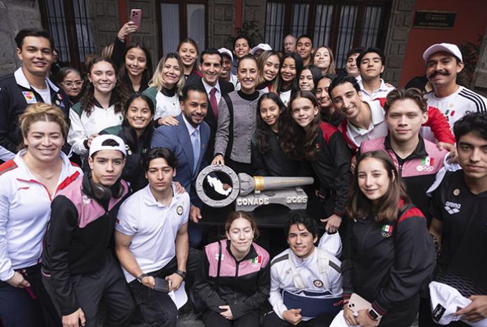 Claudia Sheinbaum promete más apoyos para el deporte mexicano